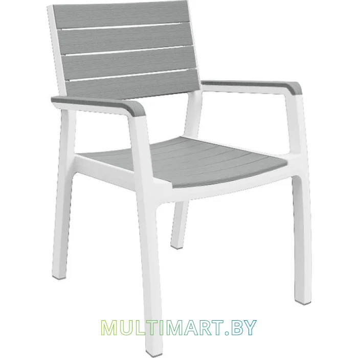 Стул Keter Harmony Armchair 236052 (белый/серый)